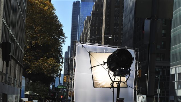 Un plateau de tournage Un plateau de tournage
