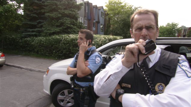Des policiers du SPVM Des policiers du SPVM