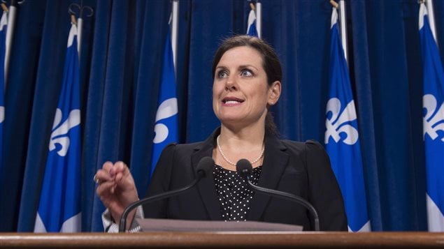 La ministre de la Justice, Stéphanie Vallée La ministre de la Justice, Stéphanie Vallée