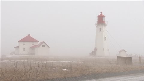 Un phare des Îles-de-la-Madeleine