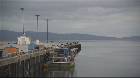 Quai de Sandu beach à Gaspé