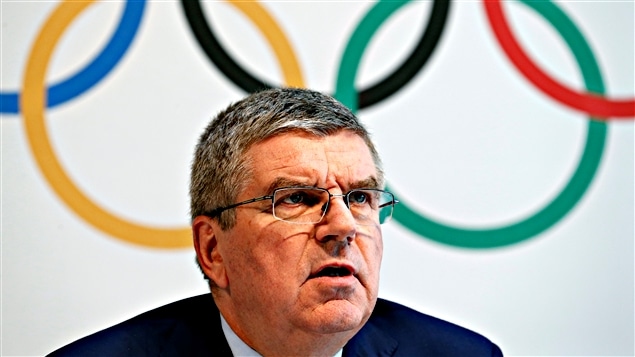 Le président du CIO, Thomas Bach Le président du CIO, Thomas Bach