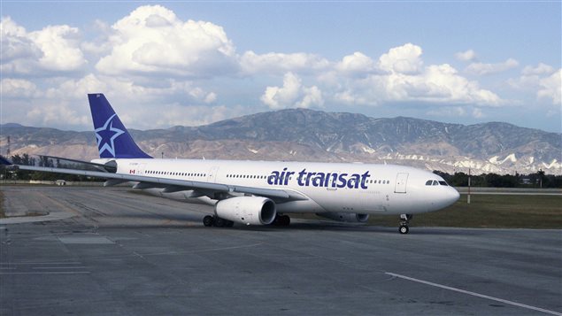 Un avion d'Air Transat Un avion d'Air Transat