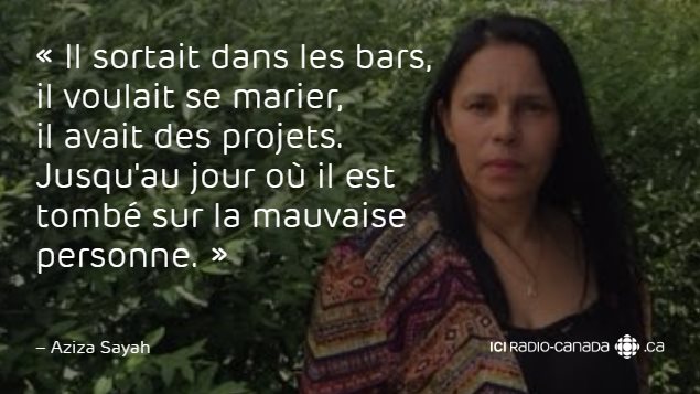 Aziza Sayah, mère de Sami, mort en Syrie en 2015 Aziza Sayah, mère de Sami, mort en Syrie en 2015