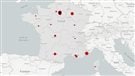 Où y a-t-il eu le plus d'attentats en France? La réponse en carte