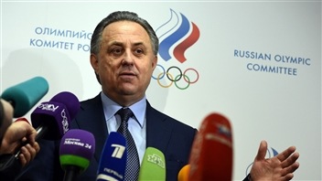 Le ministre russe des Sports Vitali Moutko Le ministre russe des Sports Vitali Moutko