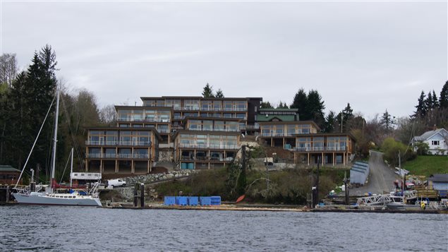 Le Harbourside Cohousing, à Sooke, en Colombie-Britannique. Le Harbourside Cohousing, à Sooke, en Colombie-Britannique.