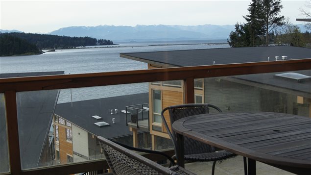 La vue depuis les appartements. La vue depuis les appartements.