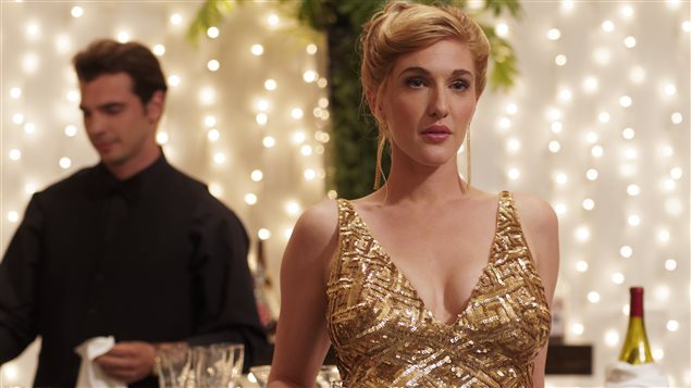 Mylène MacKay dans une scène du film <i>Nelly</i> Mylène MacKay dans une scène du film <i>Nelly</i>