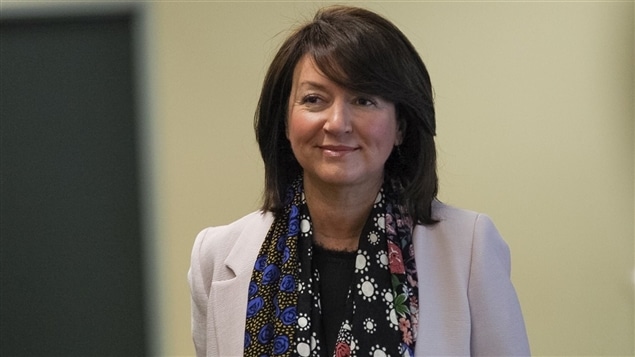 Nathalie Normandeau au palais de justice de Québec. Nathalie Normandeau au palais de justice de Québec.