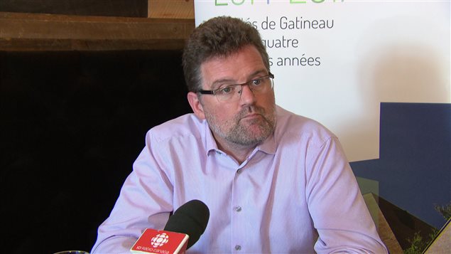 Le maire de Gatineau, Maxime Pedneaud-Jobin Le maire de Gatineau, Maxime Pedneaud-Jobin