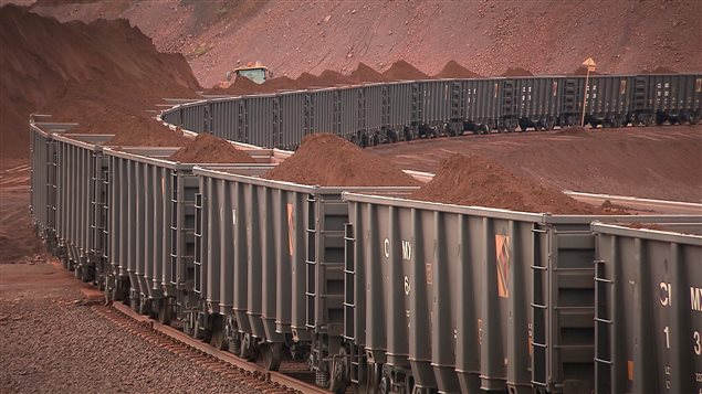 Les activités de Tata Steel près de Schefferville Les activités de Tata Steel près de Schefferville