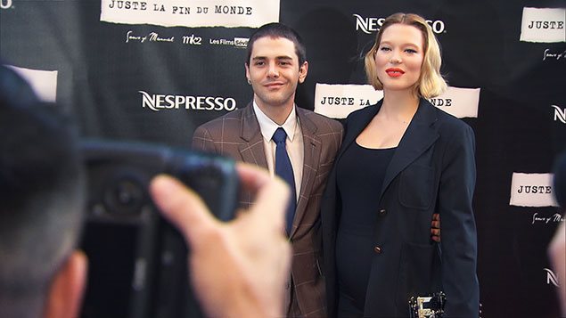 Xavier Dolan et Léa Seydoux Xavier Dolan et Léa Seydoux