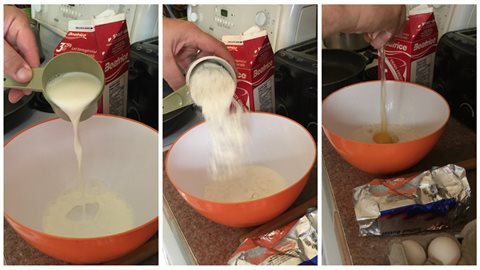 La pâte à crêpe La pâte à crêpe