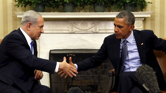 Le président américain, Barack Obama, et le premier ministre israélien, Benyamin Nétanyahou Le président américain, Barack Obama, et le premier ministre israélien, Benyamin Nétanyahou