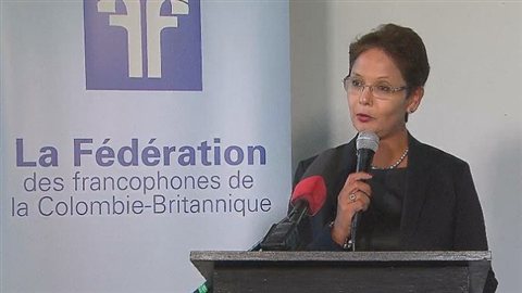 Padminee Chundunsing, présidente de la Fédération des francophones de la Colombie-Britannique Padminee Chundunsing, présidente de la Fédération des francophones de la Colombie-Britannique