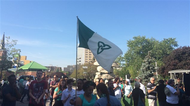 Le drapeau franco-ontarien Le drapeau franco-ontarien
