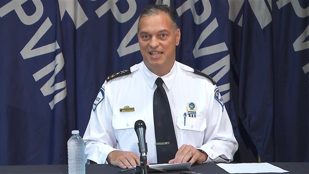 Le chef de police du SPVM, Philippe Pichet Le chef de police du SPVM, Philippe Pichet