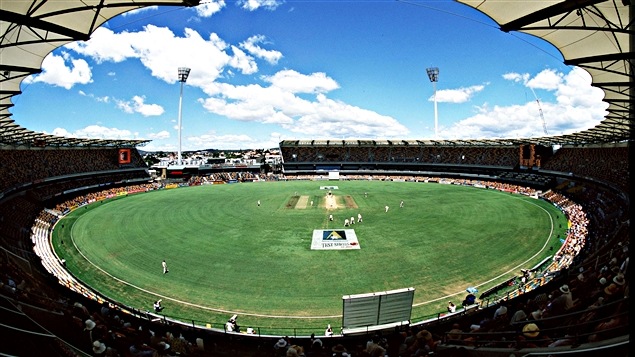 Le stade Gabba à Brisbane en Australie Le stade Gabba à Brisbane en Australie