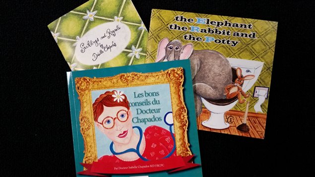Trois nouveaux livres de la pédiatre Isabelle Chapados