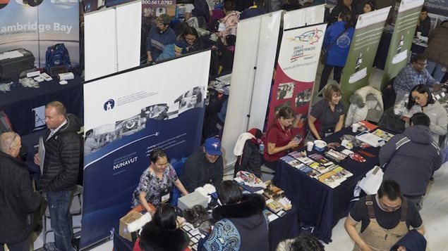 Le salon d'exposition de Kivalliq compte plus de 200 délégués et 54 exposants.
