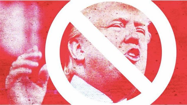 Un groupe canadien veut convaincre les Américains de ne pas voter pour Donald Trump en novembre.