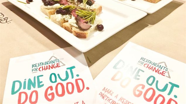 L'initiative Restaurants pour demain vient en aide aux Community Food Centres du Canada.