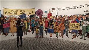 Une rétrospective de l’œuvre du bédéiste remplie de surprises