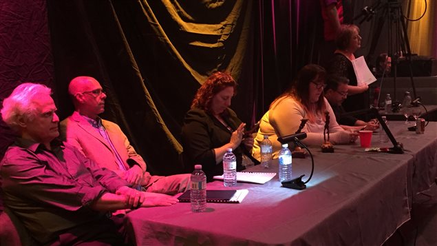Les membres du jury du Chant'Ouest 2016