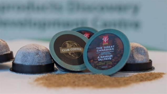 Les capsules développées par des chercheurs de l'Université de Guelph sont compostables.