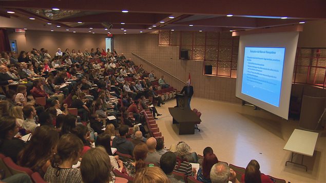Près de 200 personnes ont assisté aux conférences données à l'Institut Maurice-Lamontagne