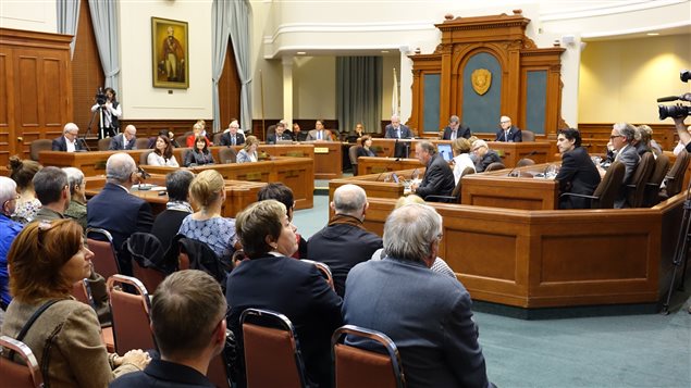 La séance du conseil municipal du 17 octobre 2016 à Sherbrooke La séance du conseil municipal du 17 octobre 2016 à Sherbrooke