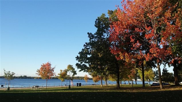 Au bord du lac Ontario à Toronto Au bord du lac Ontario à Toronto