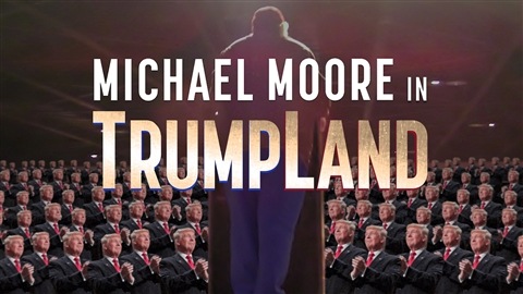 L'affiche du film « Trumpland » de Michael Moore L'affiche du film « Trumpland » de Michael Moore