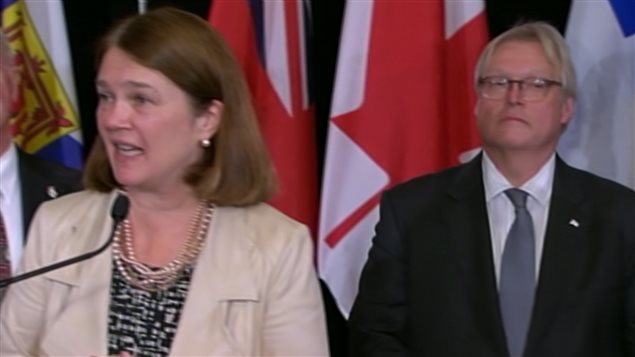 La ministre fédérale de la Santé, Jane Philpott La ministre fédérale de la Santé, Jane Philpott