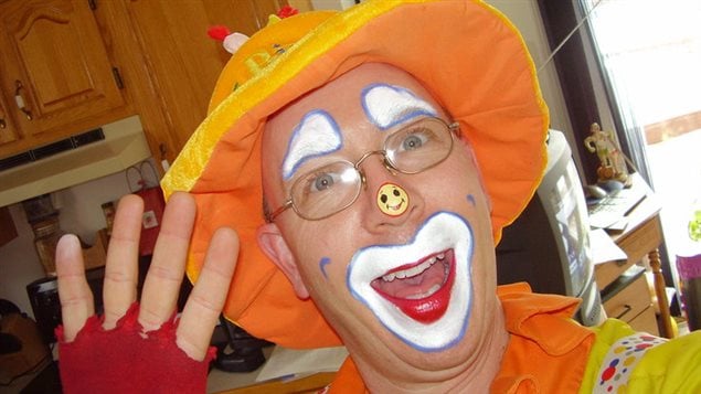 Dale Rancourt, alias Klutzy the Clown Dale Rancourt, alias Klutzy the Clown