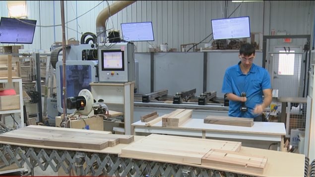 À l'entreprise Verbois de Rivière-du-Loup À l'entreprise Verbois de Rivière-du-Loup