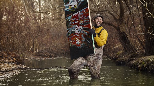 L'artiste torontois Steve Driscoll L'artiste torontois Steve Driscoll