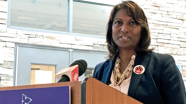 Indira Naidoo-Harris, députée de la circonsciption de Halton Indira Naidoo-Harris, députée de la circonsciption de Halton