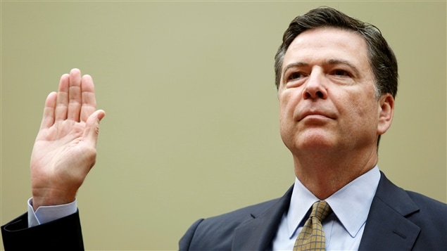 Le directeur du FBI, James Comey Le directeur du FBI, James Comey