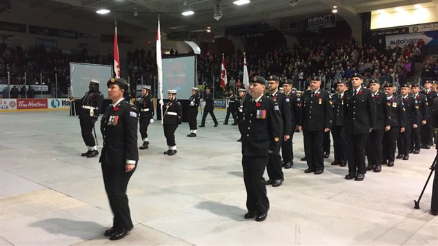 Des réservistes de l'armée à Thunder Bay Des réservistes de l'armée à Thunder Bay