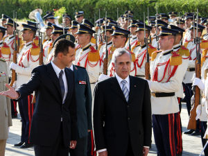 Bachar Al-Assad et Michel Sleimane Bachar Al-Assad et Michel Sleimane