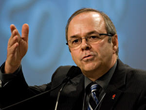 Michel Arsenault, président de la FTQ Michel Arsenault, président de la FTQ