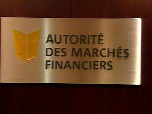 L'Autorité des marchés financiers L'Autorité des marchés financiers
