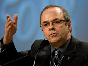 Le président de la FTQ Michel Arsenault Le président de la FTQ Michel Arsenault