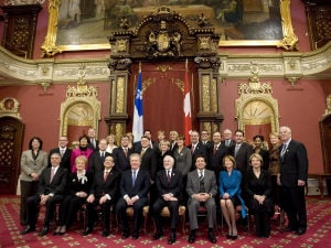 Le Cabinet de décembre 2008 Le Cabinet de décembre 2008