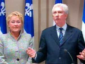 Pauline Marois et Gillles Duceppe Pauline Marois et Gillles Duceppe