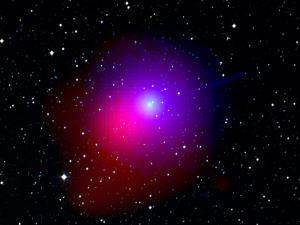 La comète Lulin dans un ciel étoilé La comète Lulin dans un ciel étoilé