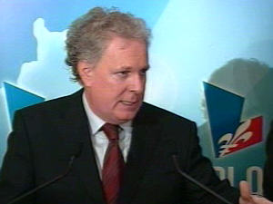 Le premier ministre du Québec, Jean Charest Le premier ministre du Québec, Jean Charest