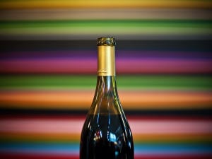 Une bouteille de vin rouge Une bouteille de vin rouge